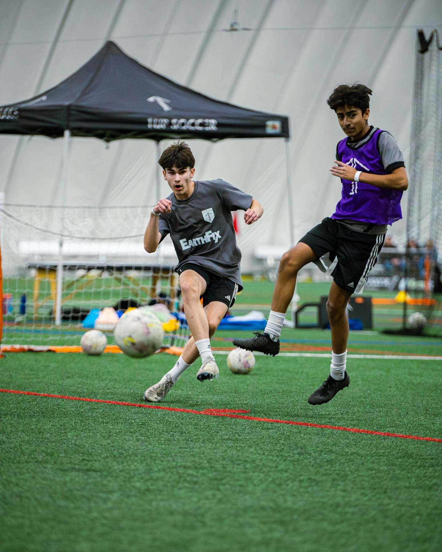 1UP United competitive men's team in action
